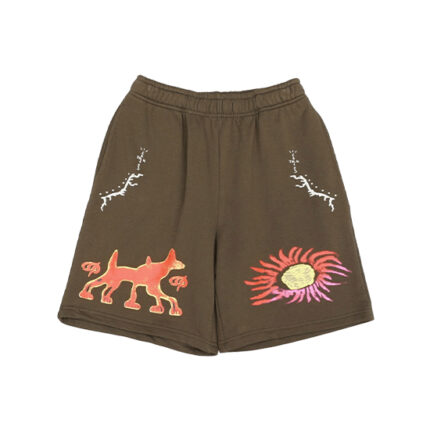 Travis Scott Sun Shorts Brown