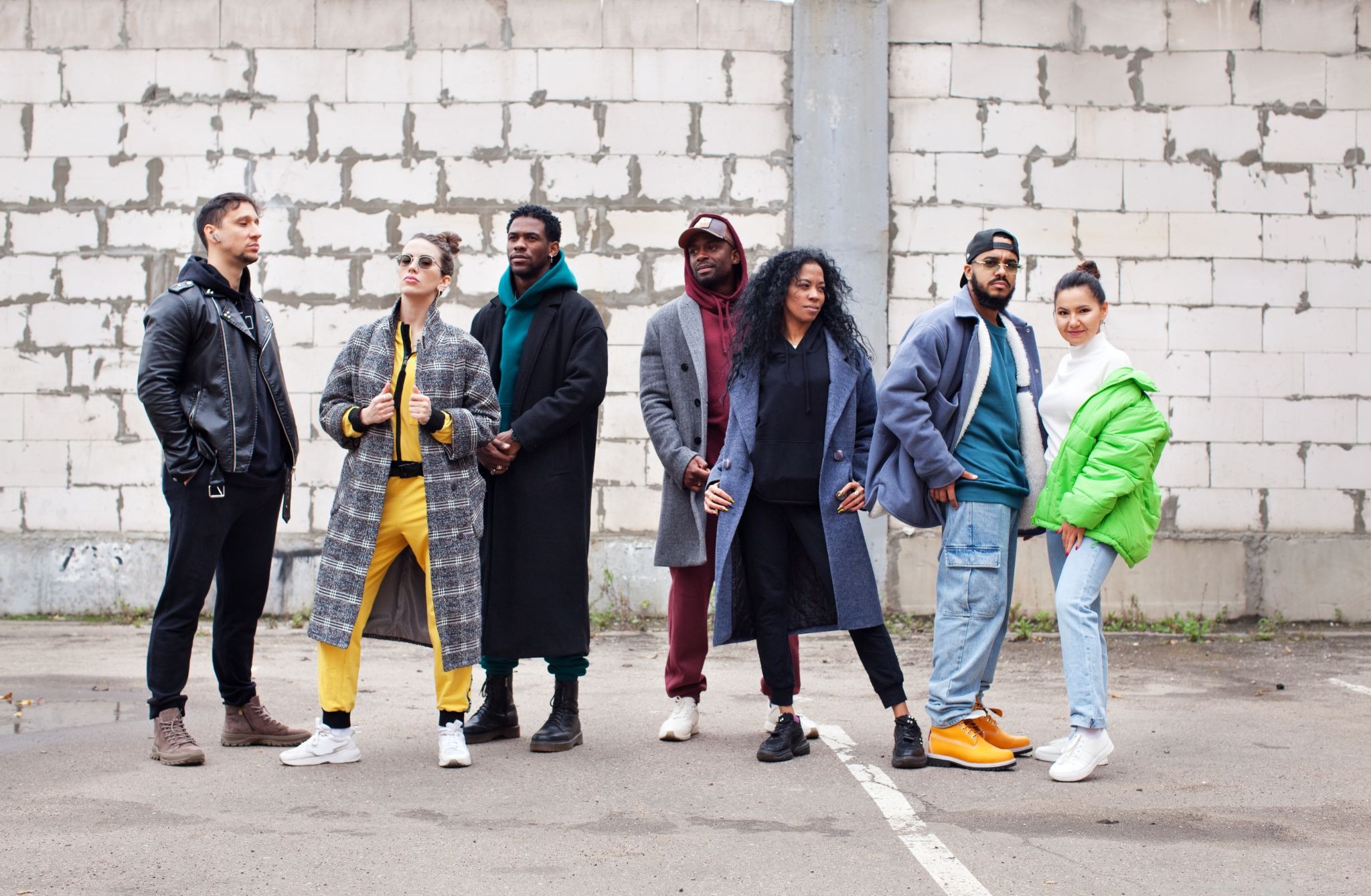 Modern urban streetwear brands